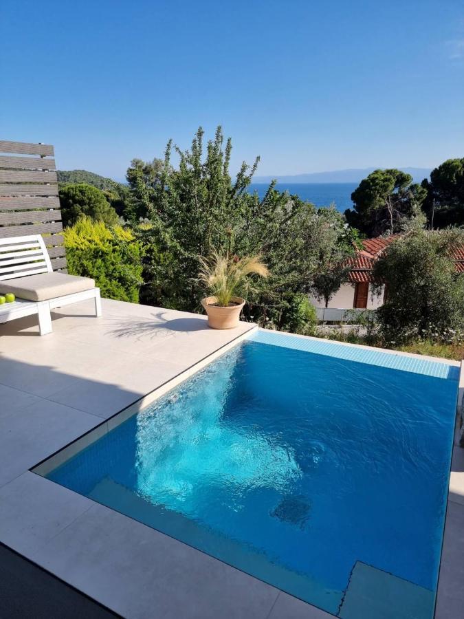 Stone Build Suite With Private Pool Kolios Exterior foto